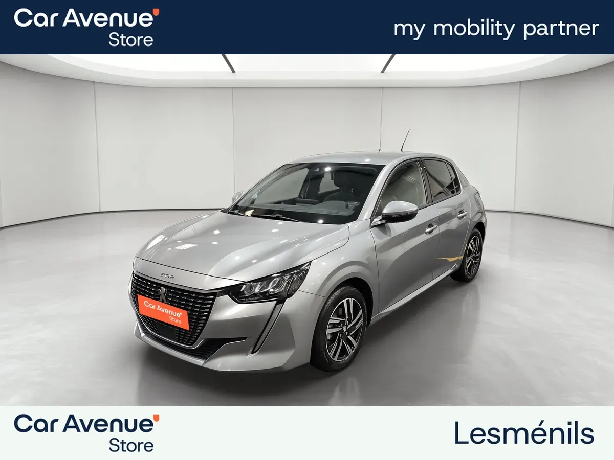 Peugeot 208 gris d'occasion
