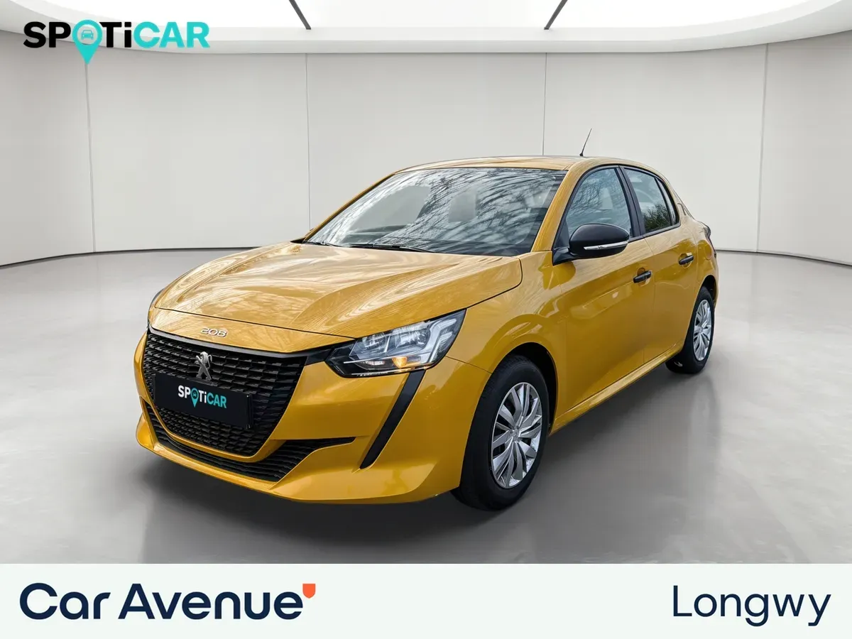 Peugeot 208 teinte m. jaune faro d'occasion