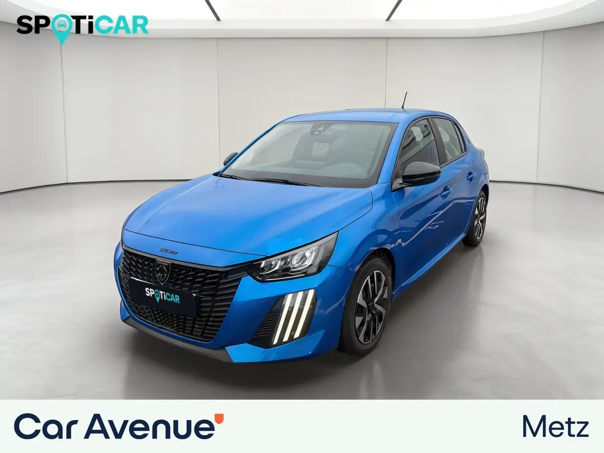 Peugeot 208 teinte spéciale bleu vertigo d'occasion