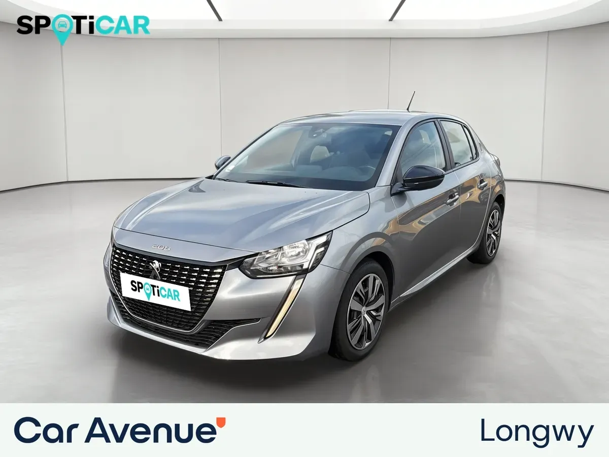 Peugeot 208 p. m. gris acier d'occasion