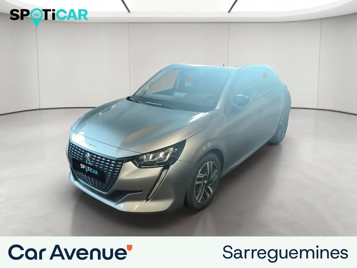 Peugeot 208 p. m. gris acier d'occasion