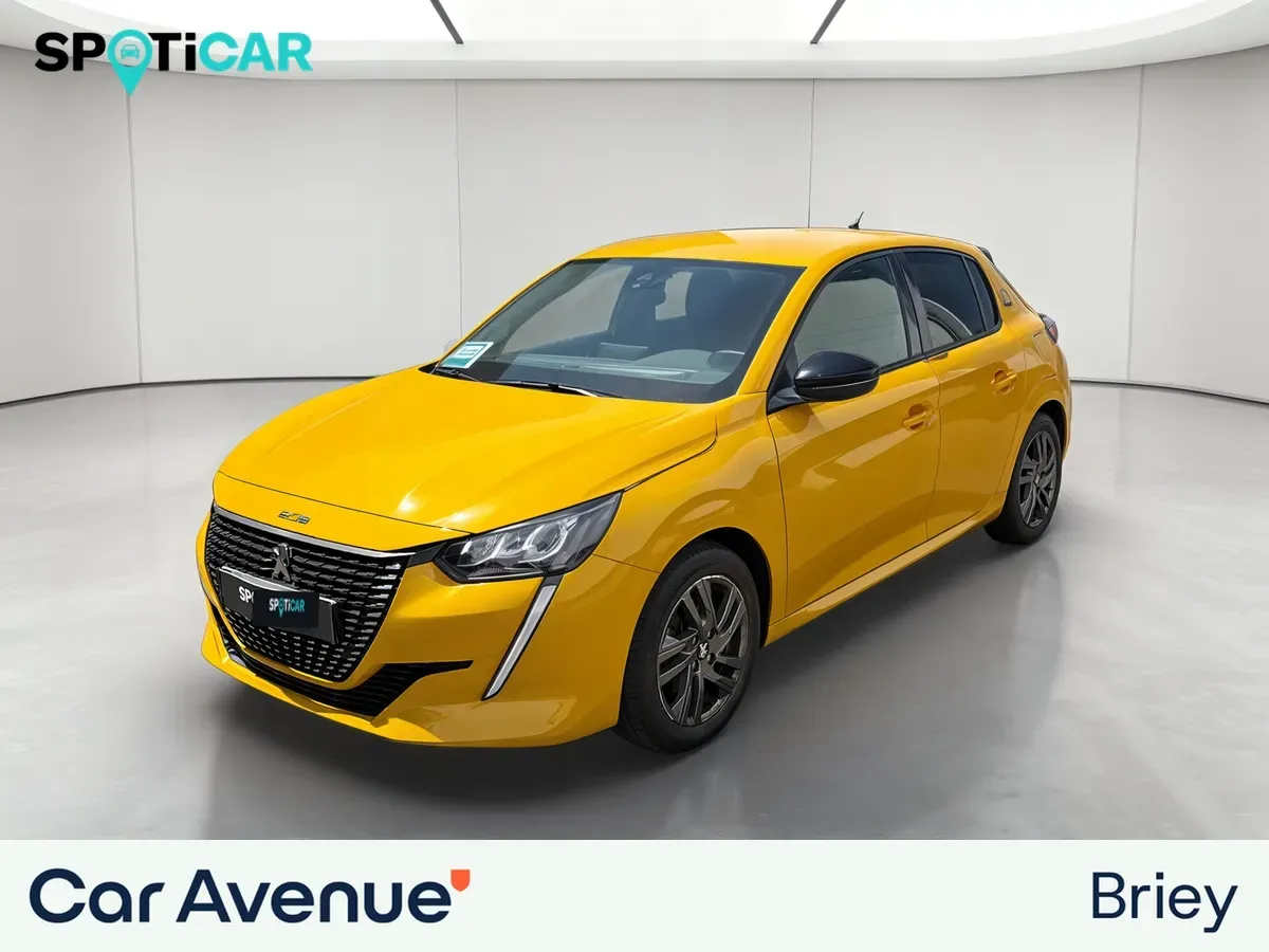 Peugeot 208 teinte m. jaune faro d'occasion