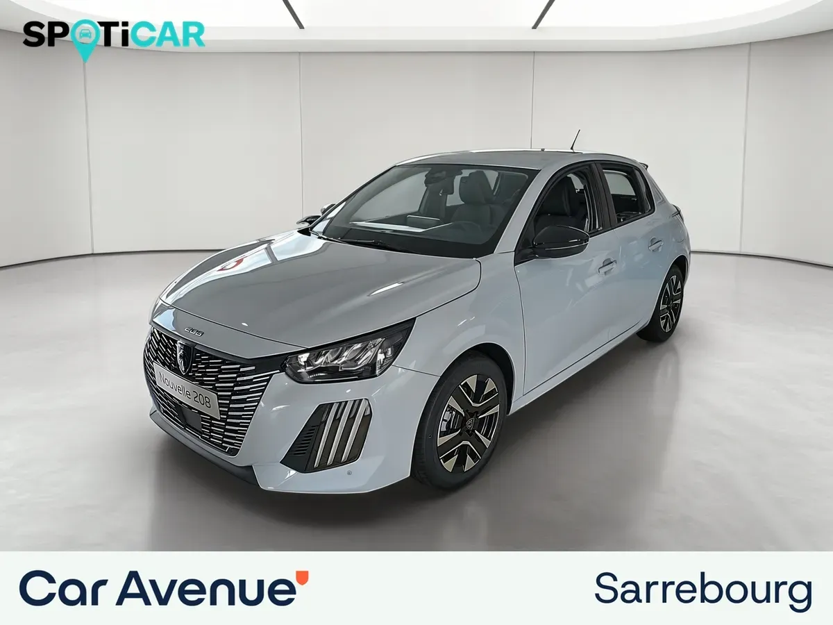Peugeot 208 blanc okenite (m) neuf