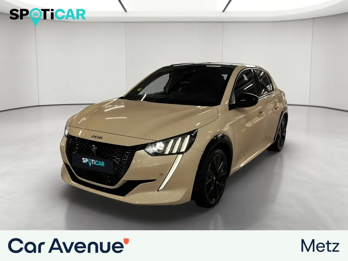 Peugeot 208 teinte opaque blanc banquise d'occasion