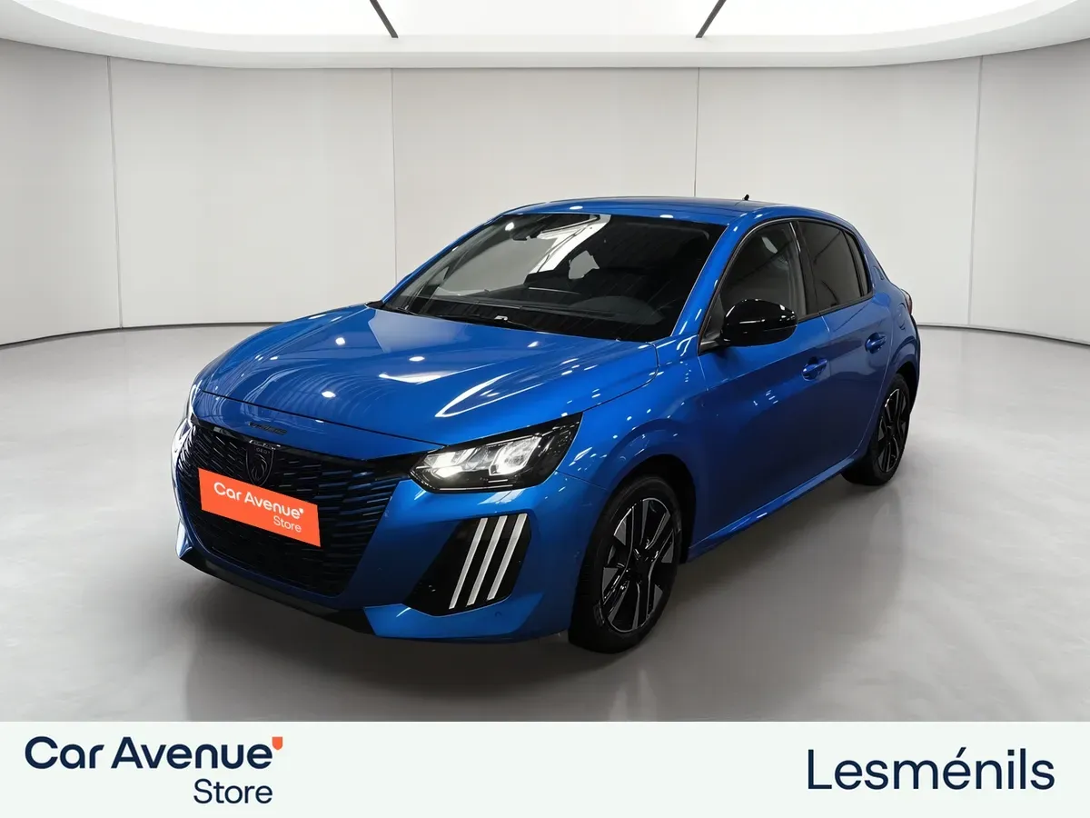 Peugeot 208 bleu d'occasion