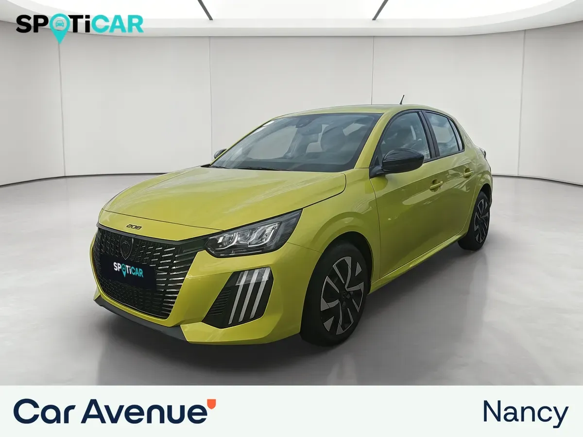 Peugeot 208 jaune agueda (m) d'occasion