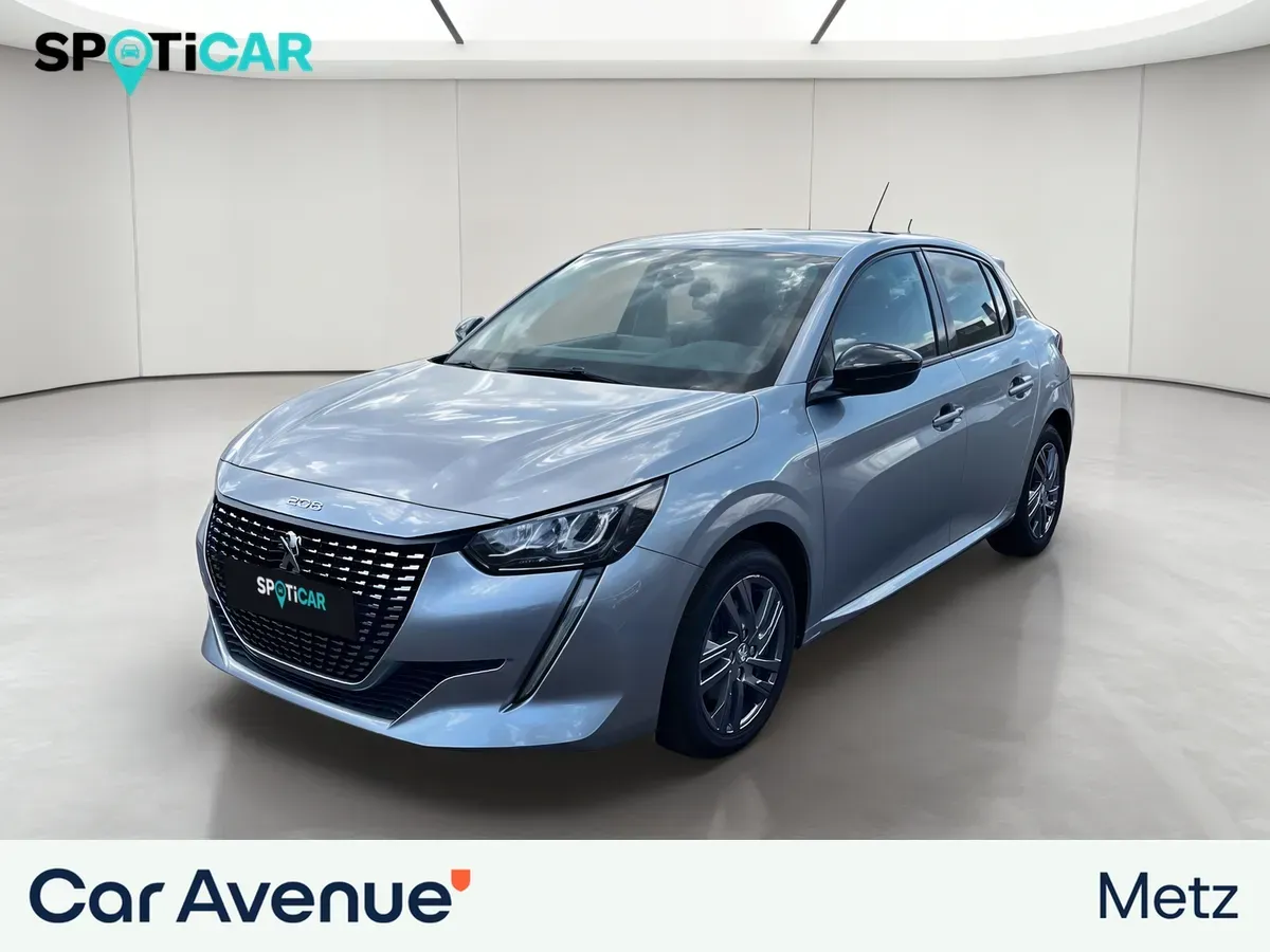 Peugeot 208 p. m. gris artense d'occasion