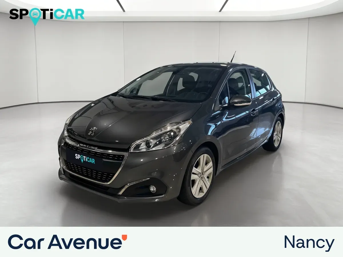 Peugeot 208 gris d'occasion