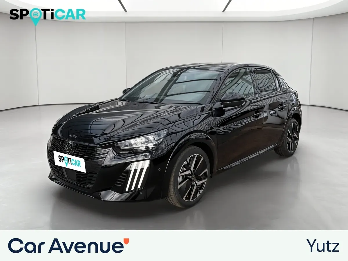 Peugeot 208 noir d'occasion