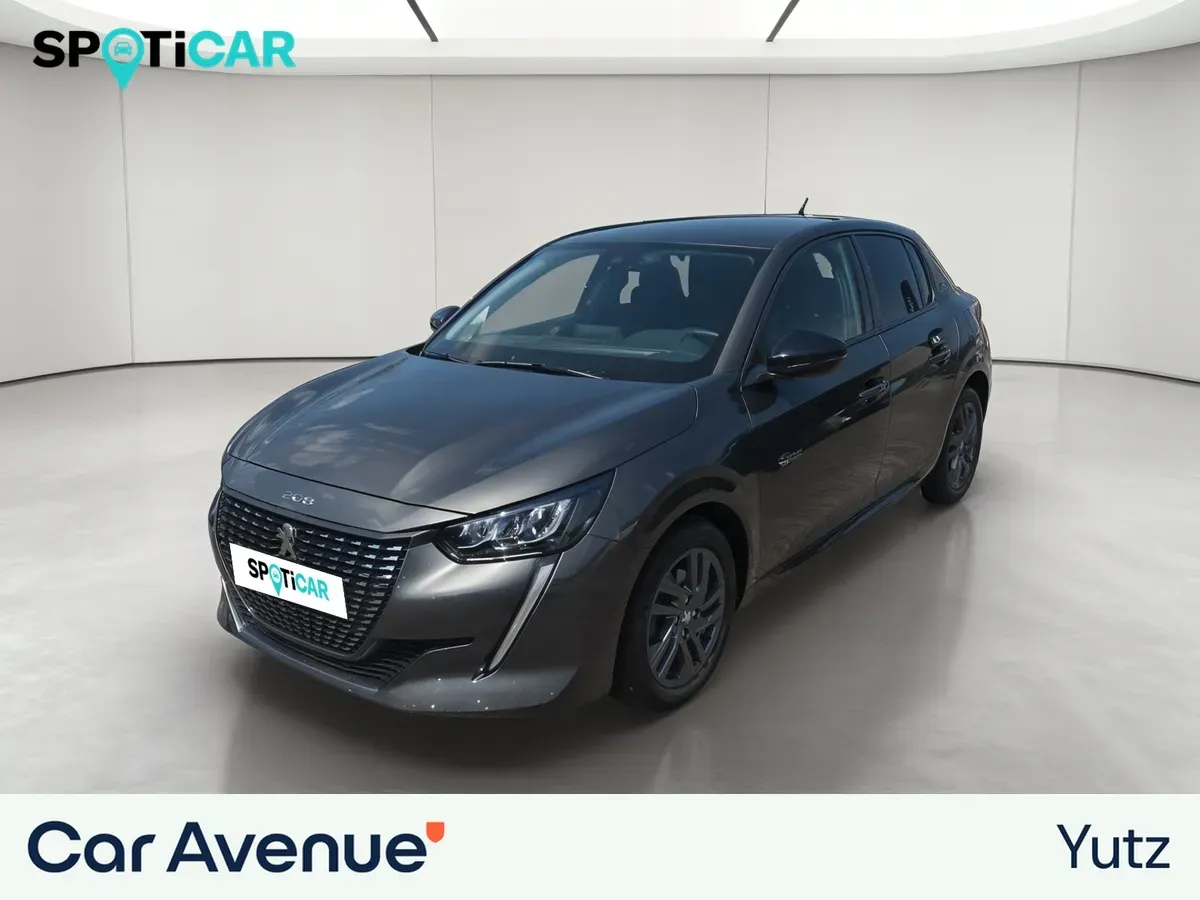 Peugeot 208 p. m. gris platinium d'occasion