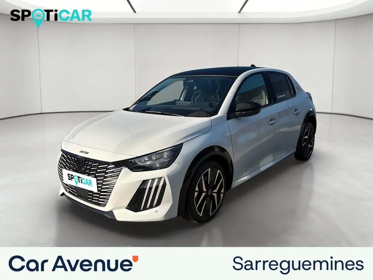Peugeot 208 blanc okenite neuf