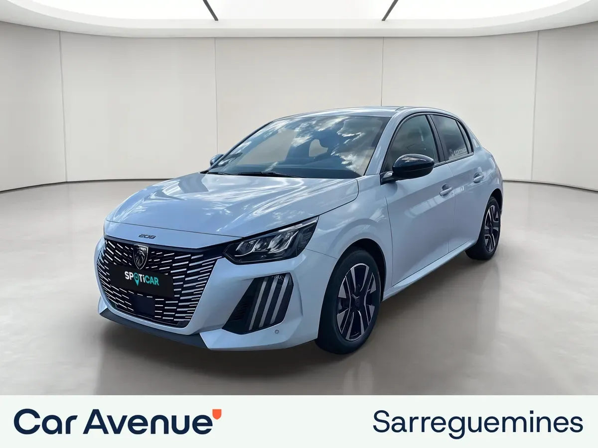 Peugeot 208 blanc okenite neuf