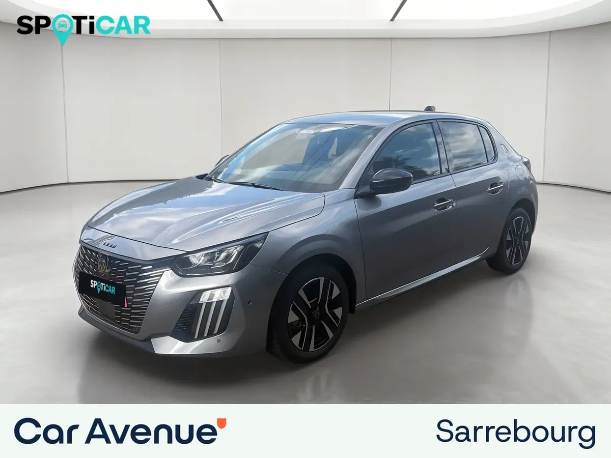 Peugeot 208 gris artense (m) neuf