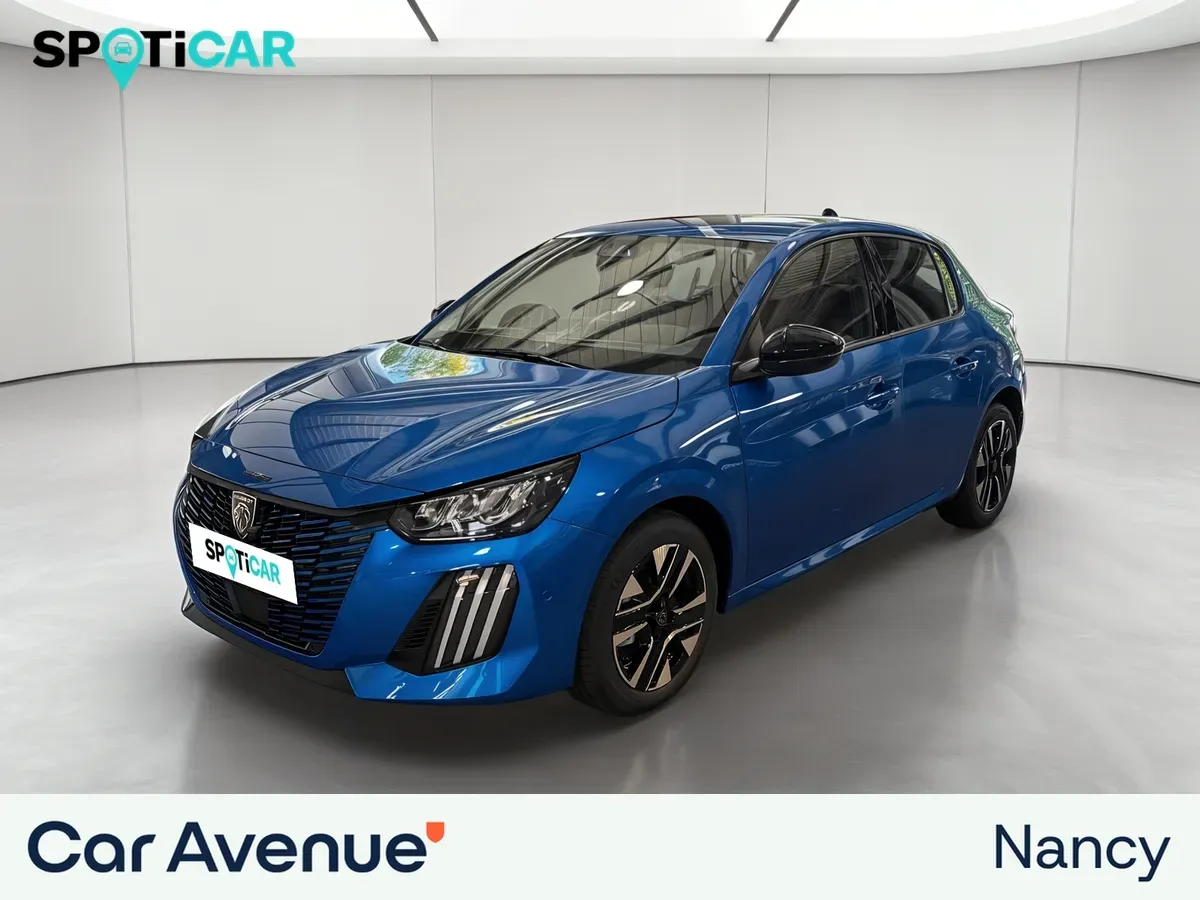 Peugeot 208 bleu vertigo neuf