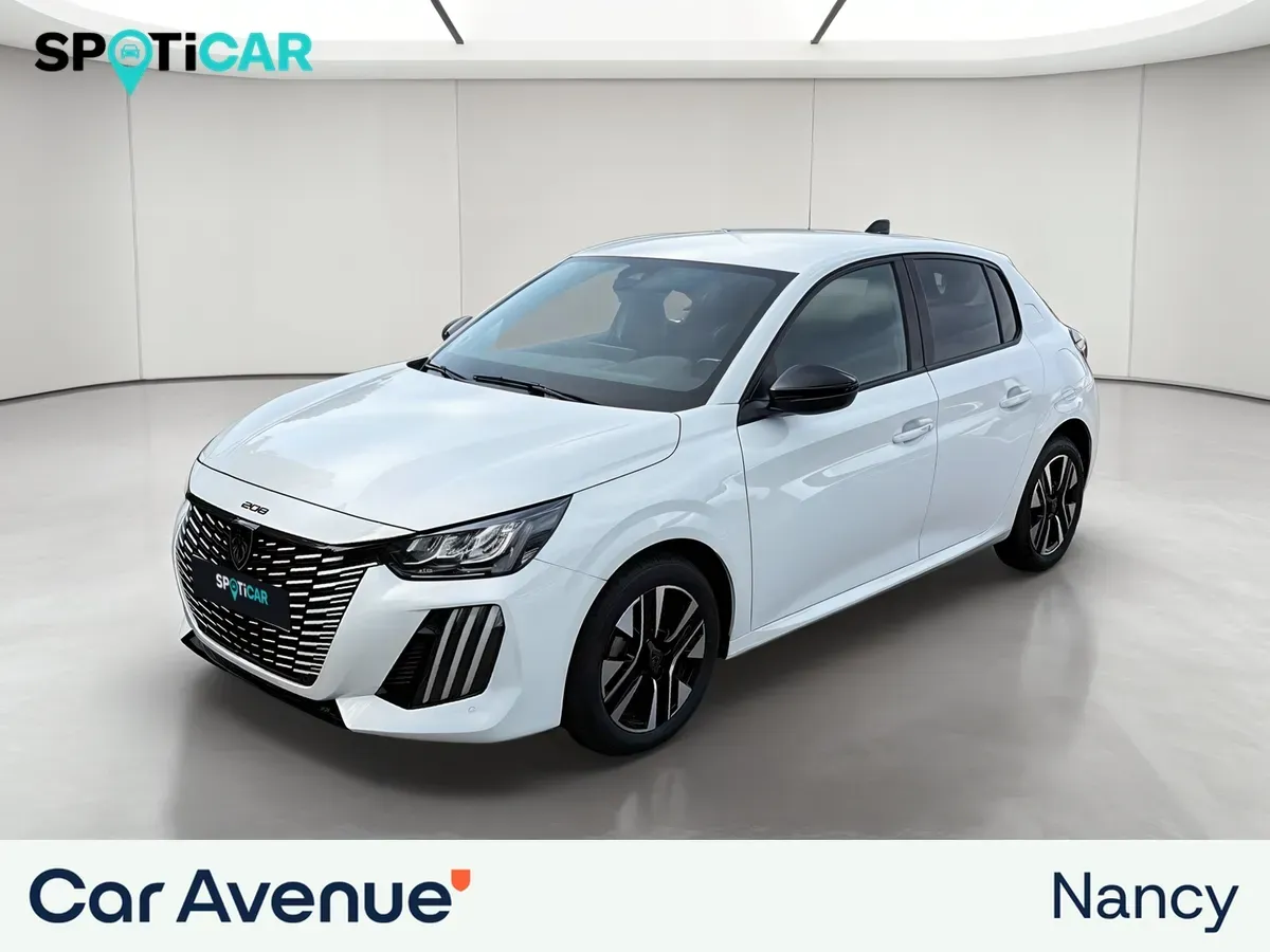 Peugeot 208 blanc d'occasion