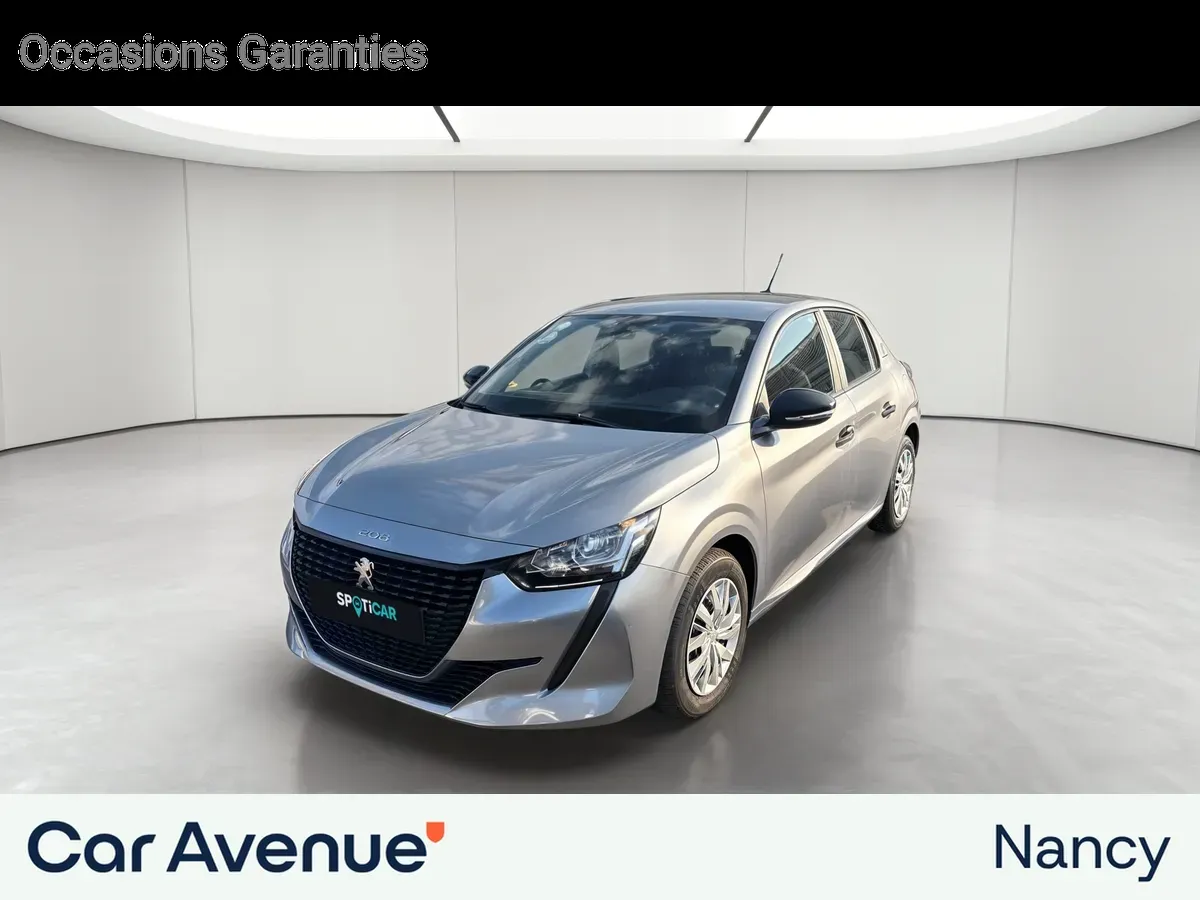 Peugeot 208 gris artense (m) d'occasion