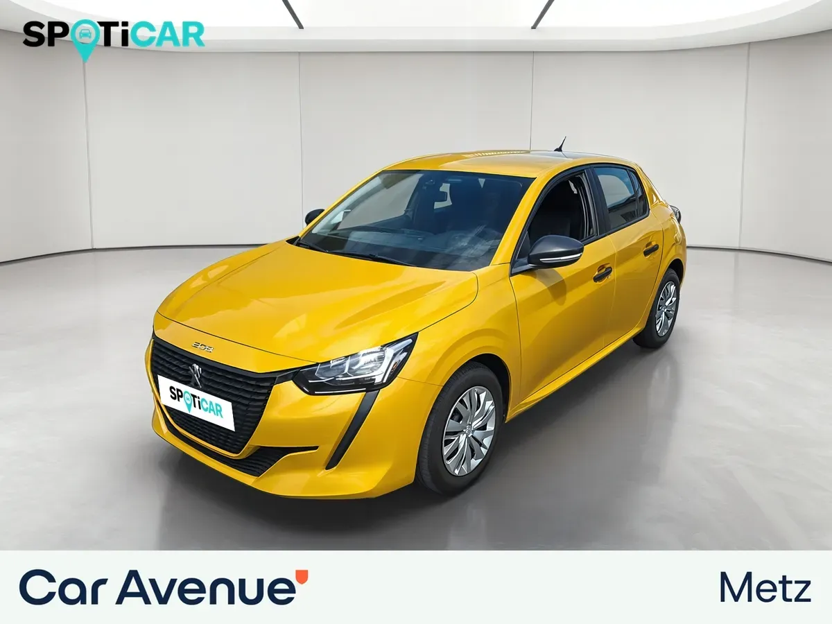 Peugeot 208 teinte m. jaune faro d'occasion