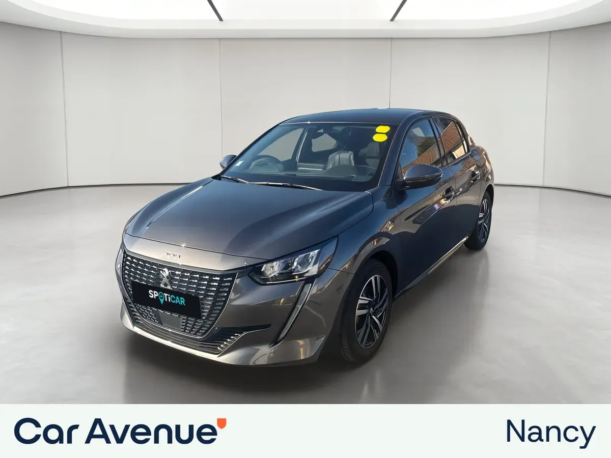 Peugeot 208 p. m. gris platinium d'occasion