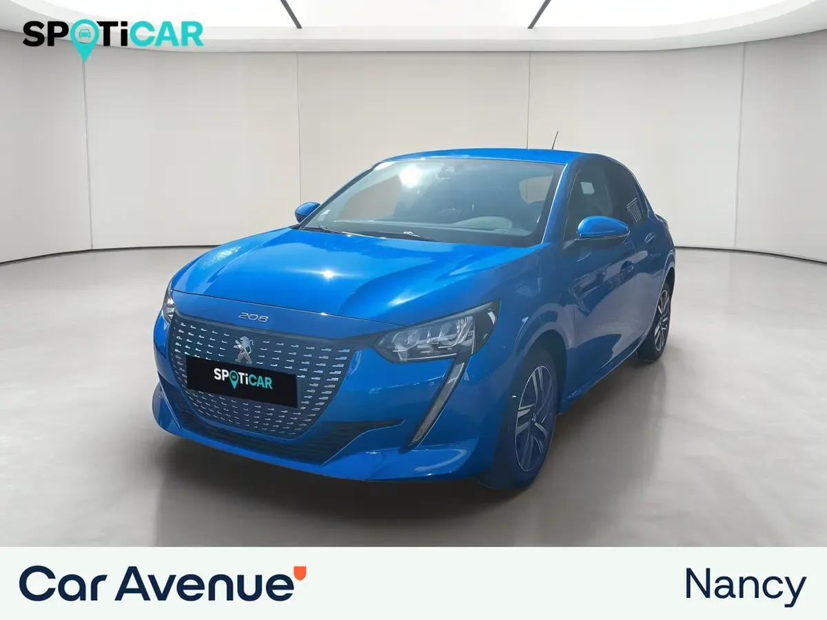Peugeot 208 bleu vertigo (v) d'occasion