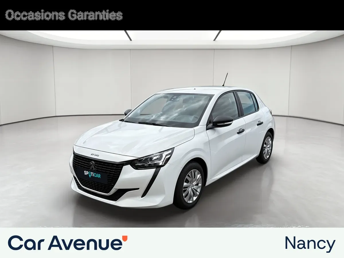 Peugeot 208 blanc banquise (o) d'occasion