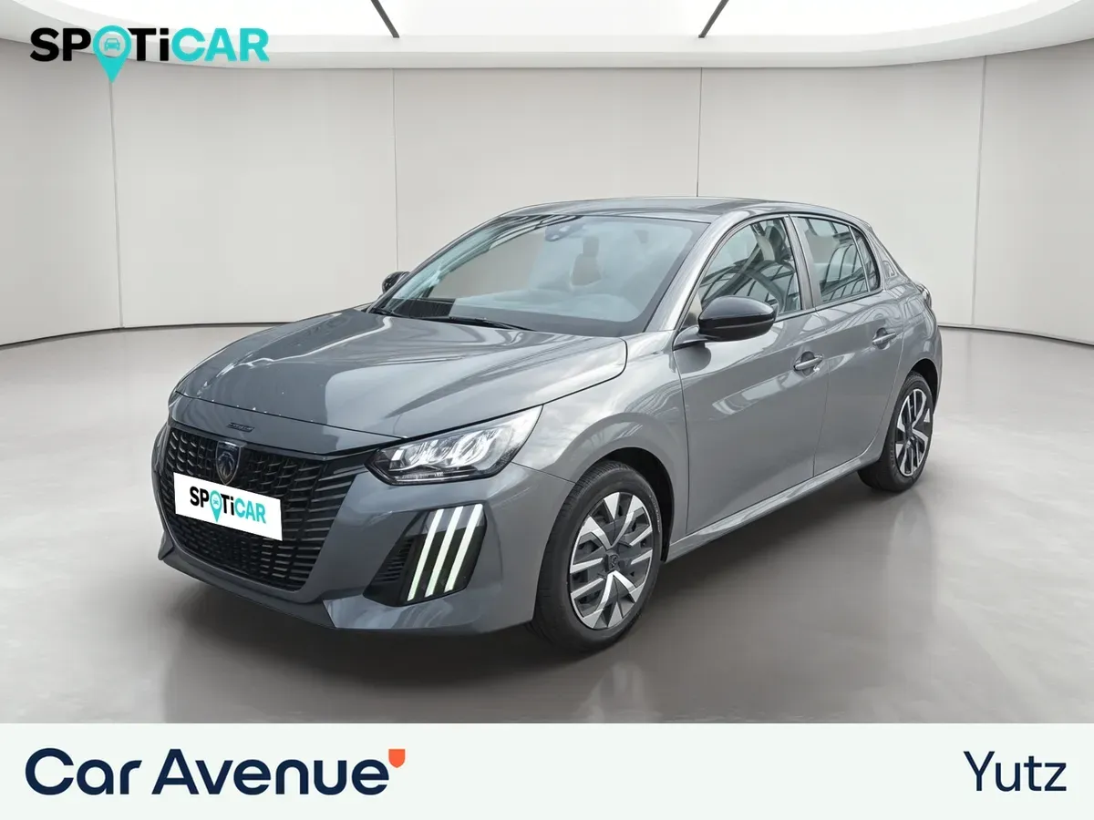 Peugeot 208 teinte m. gris sélénium d'occasion