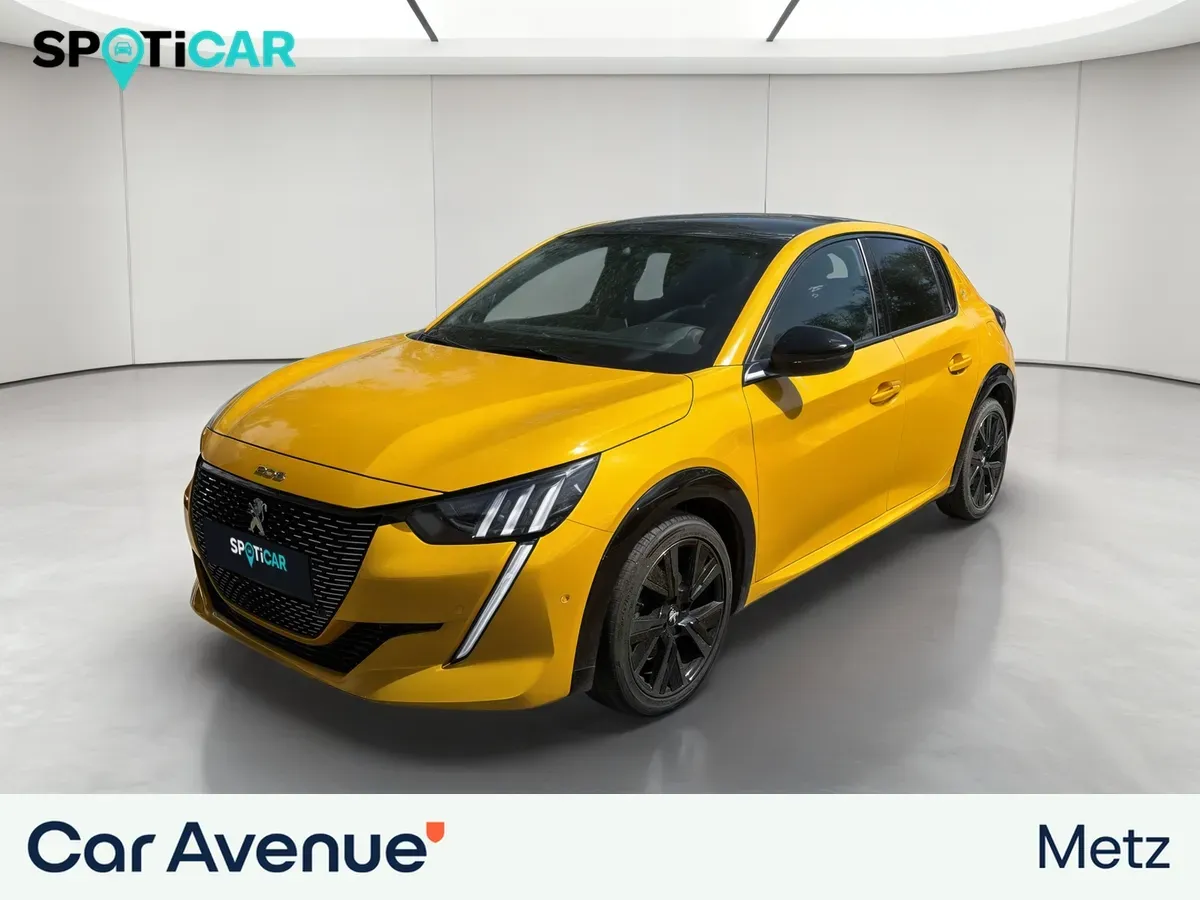 Peugeot 208 teinte m. jaune faro d'occasion