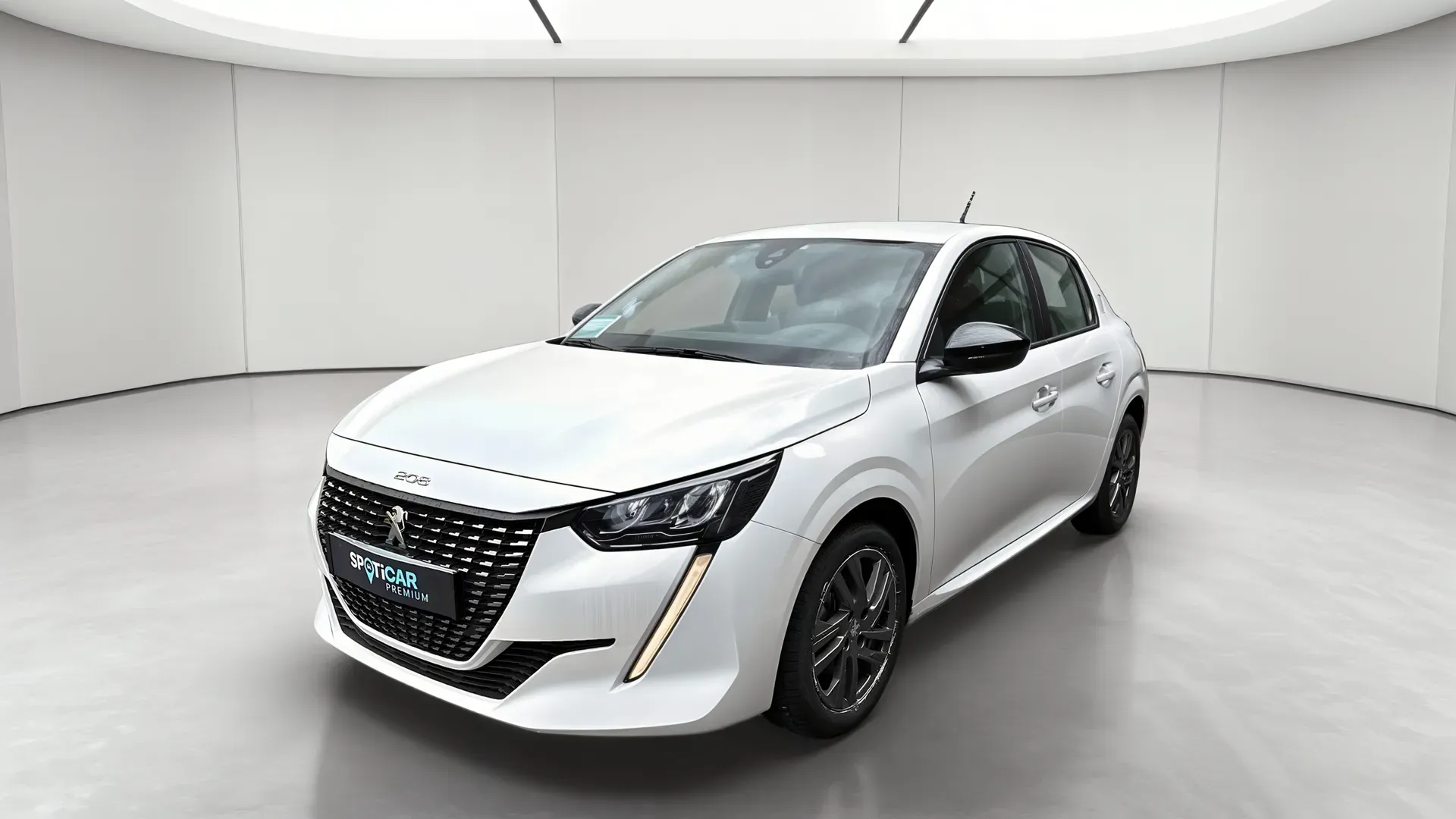 Peugeot 208 blanc banquise (o) d'occasion