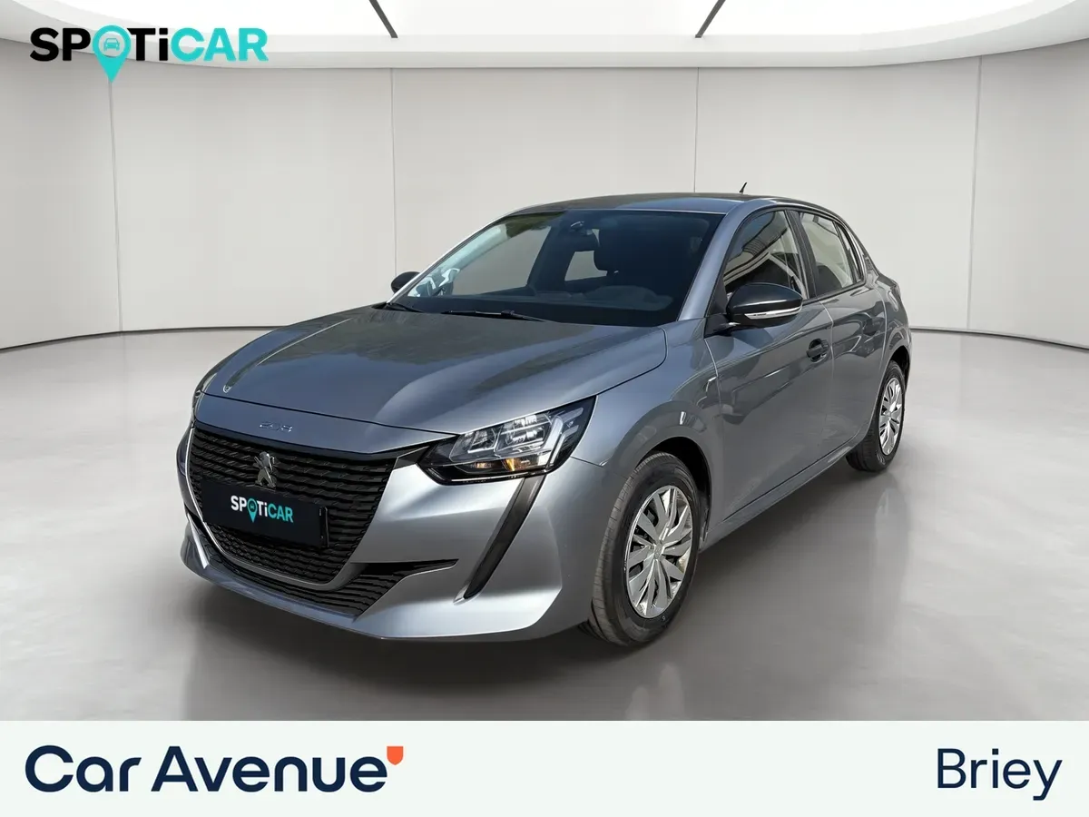 Peugeot 208 gris d'occasion