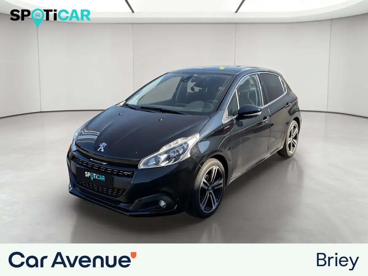 Peugeot 208 noir d'occasion