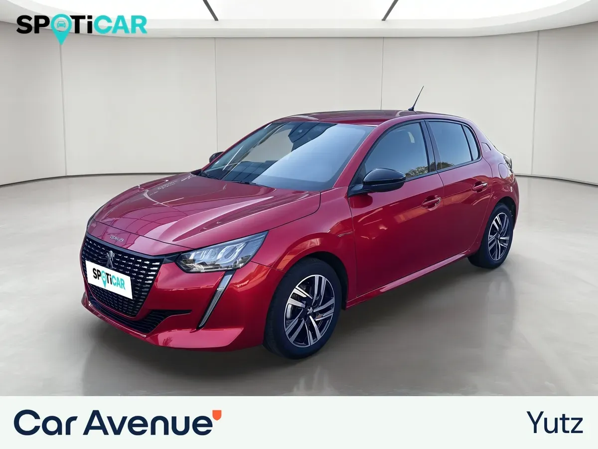 Peugeot 208 rouge d'occasion
