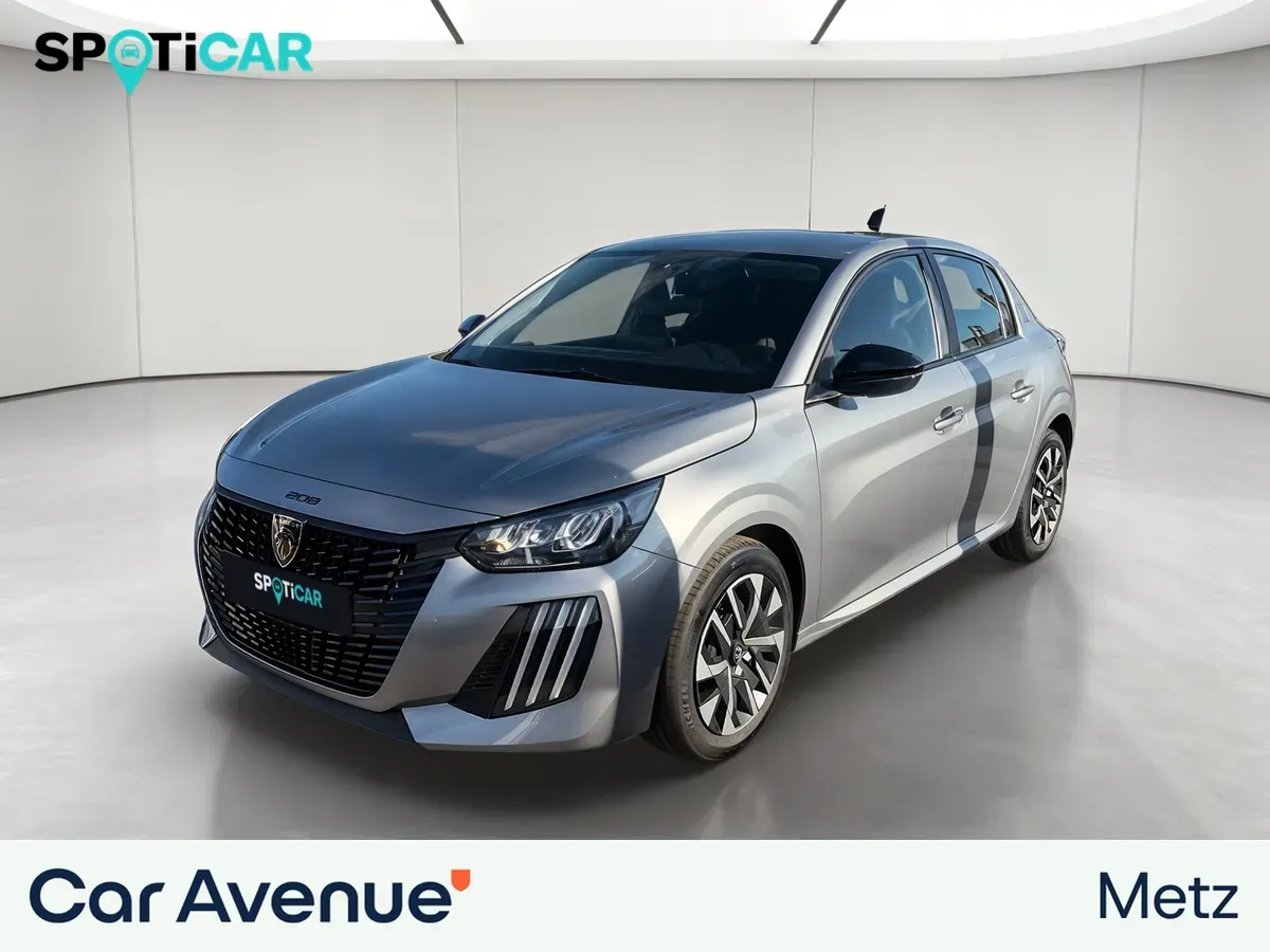 Peugeot 208 p. m. gris acier d'occasion