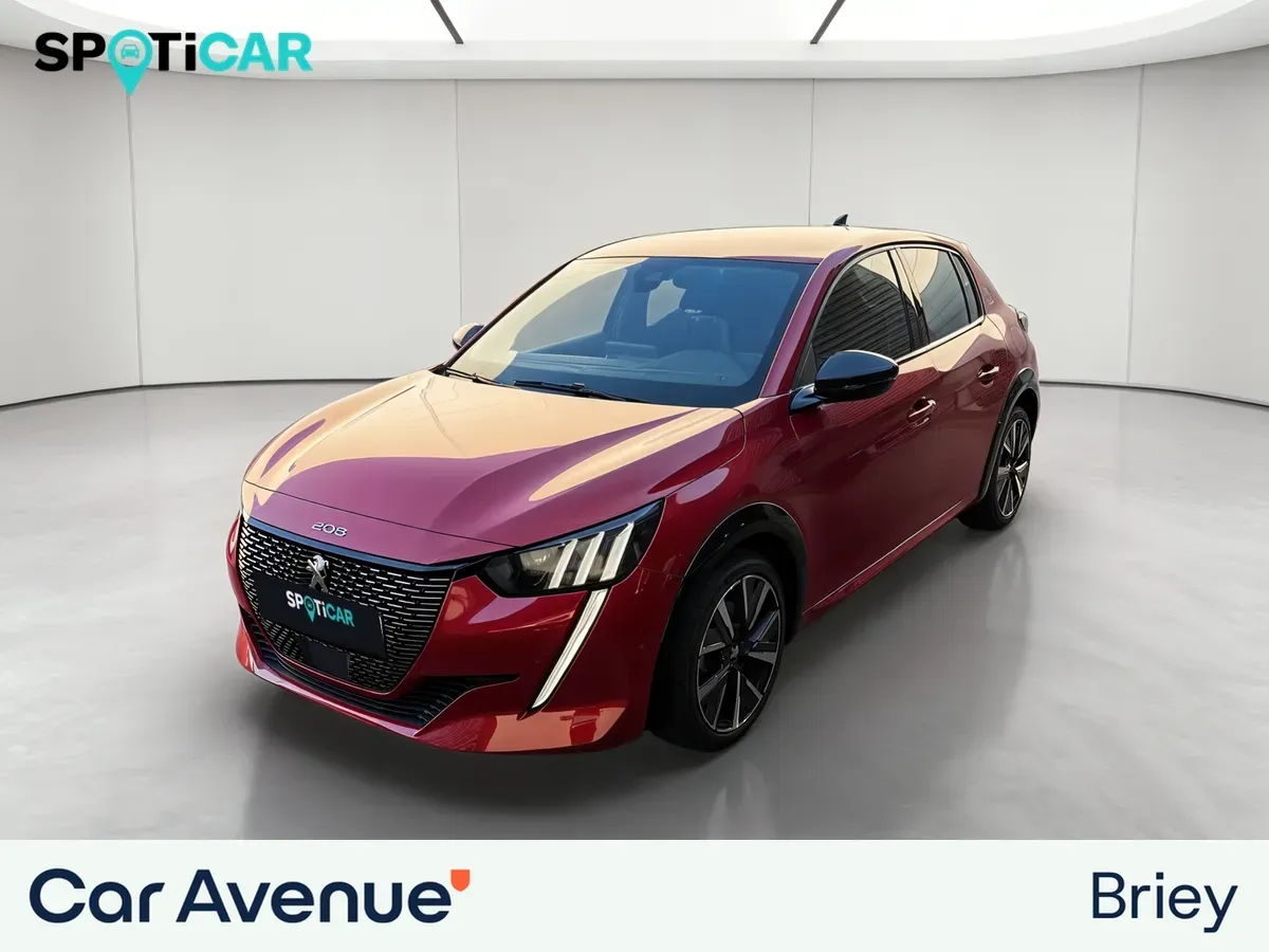 Peugeot 208 rouge d'occasion