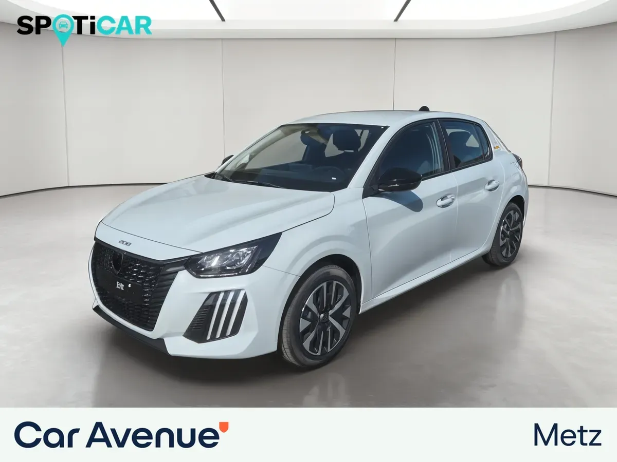 Peugeot 208 blanc okenite (m) neuf