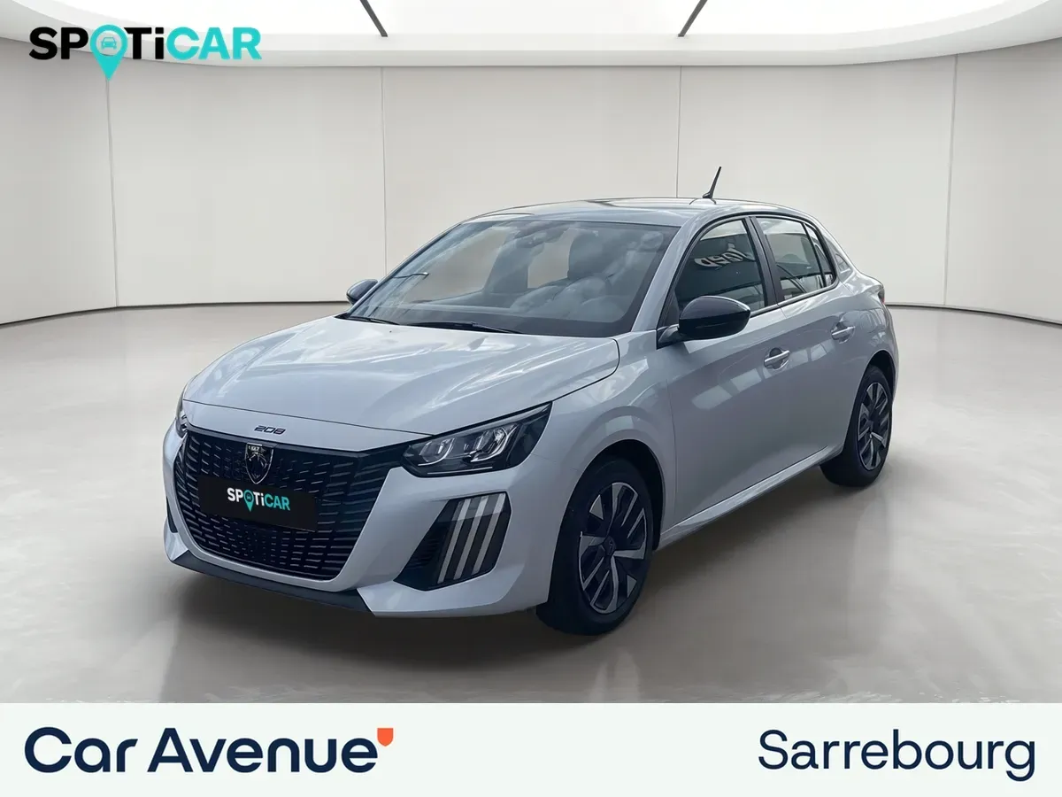 Peugeot 208 blanc okenite (m) neuf