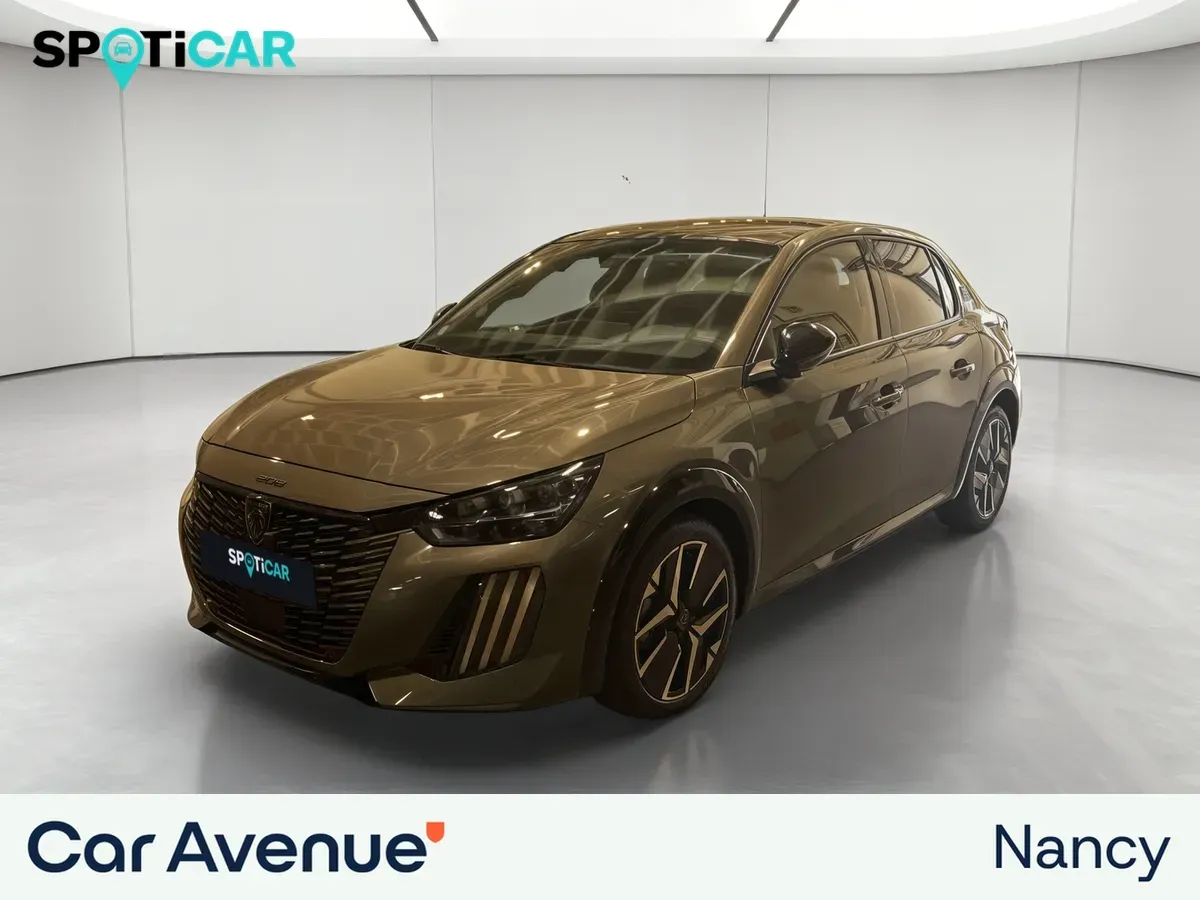 Peugeot 208 gris selenium neuf
