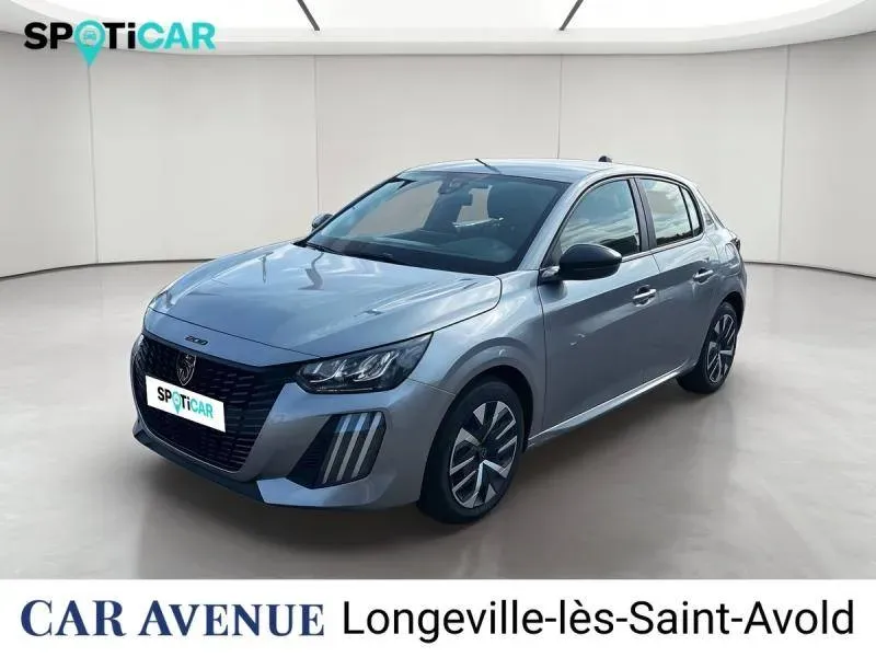 Peugeot 208 gris artense (m) d'occasion