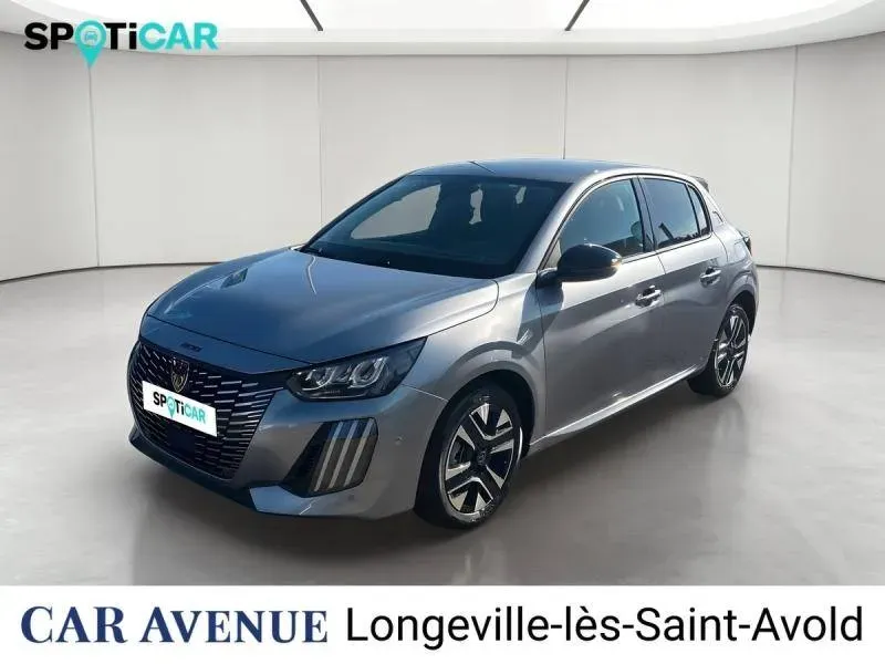 Peugeot 208 gris artense (m) d'occasion