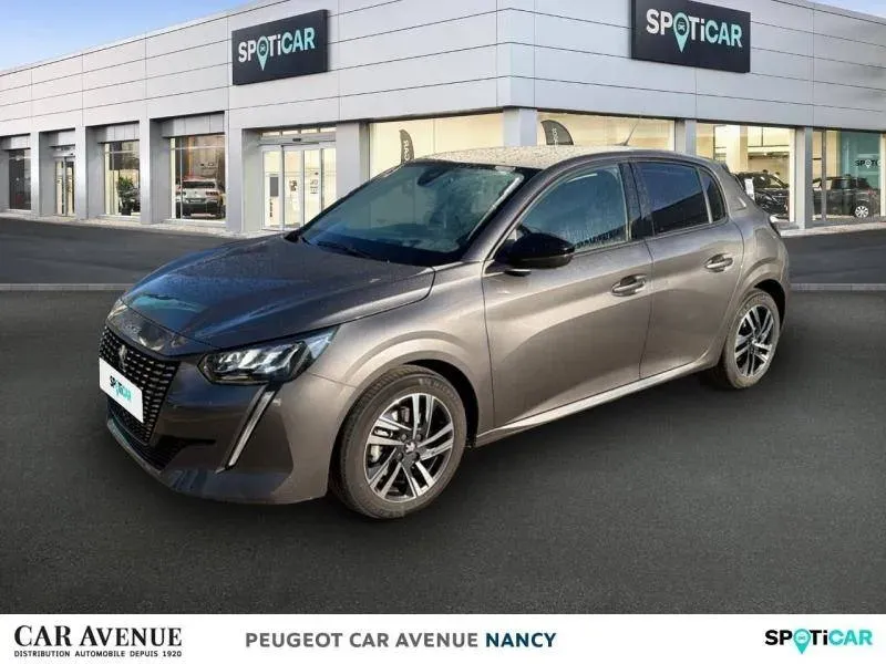 Peugeot 208 gris d'occasion