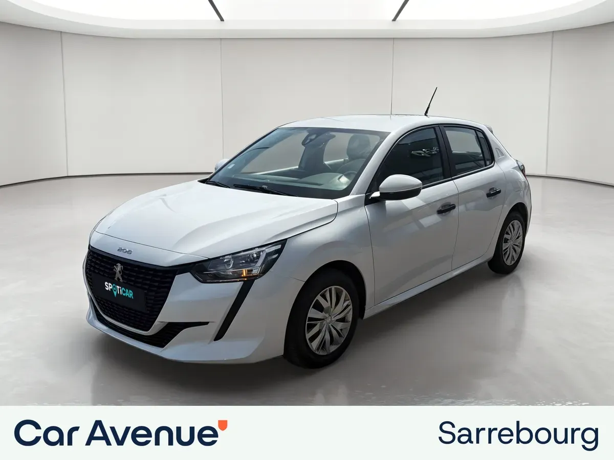 Peugeot 208 Affaire blanc banquise p. opaque d'occasion