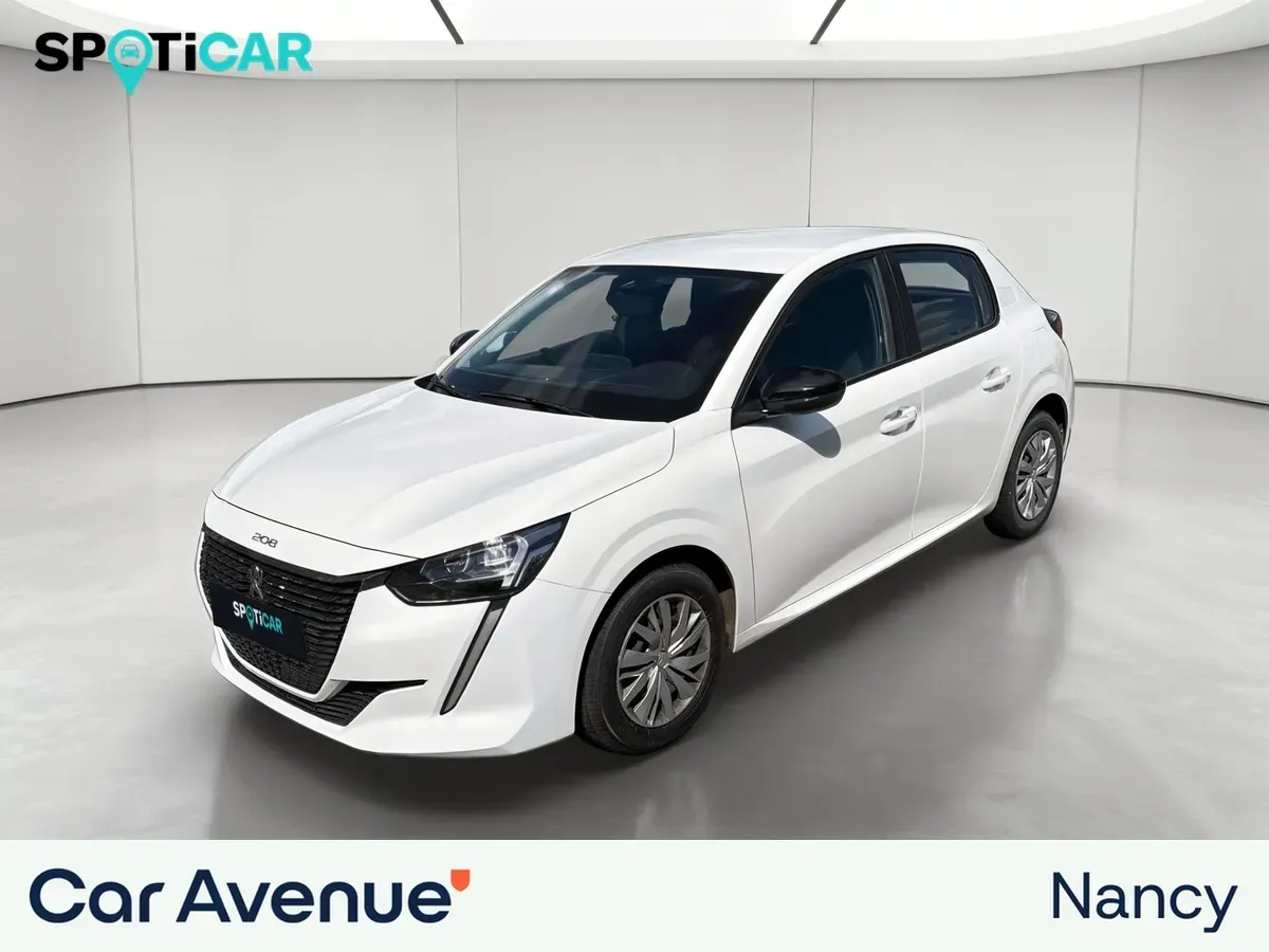 Peugeot Sandero blanc d'occasion