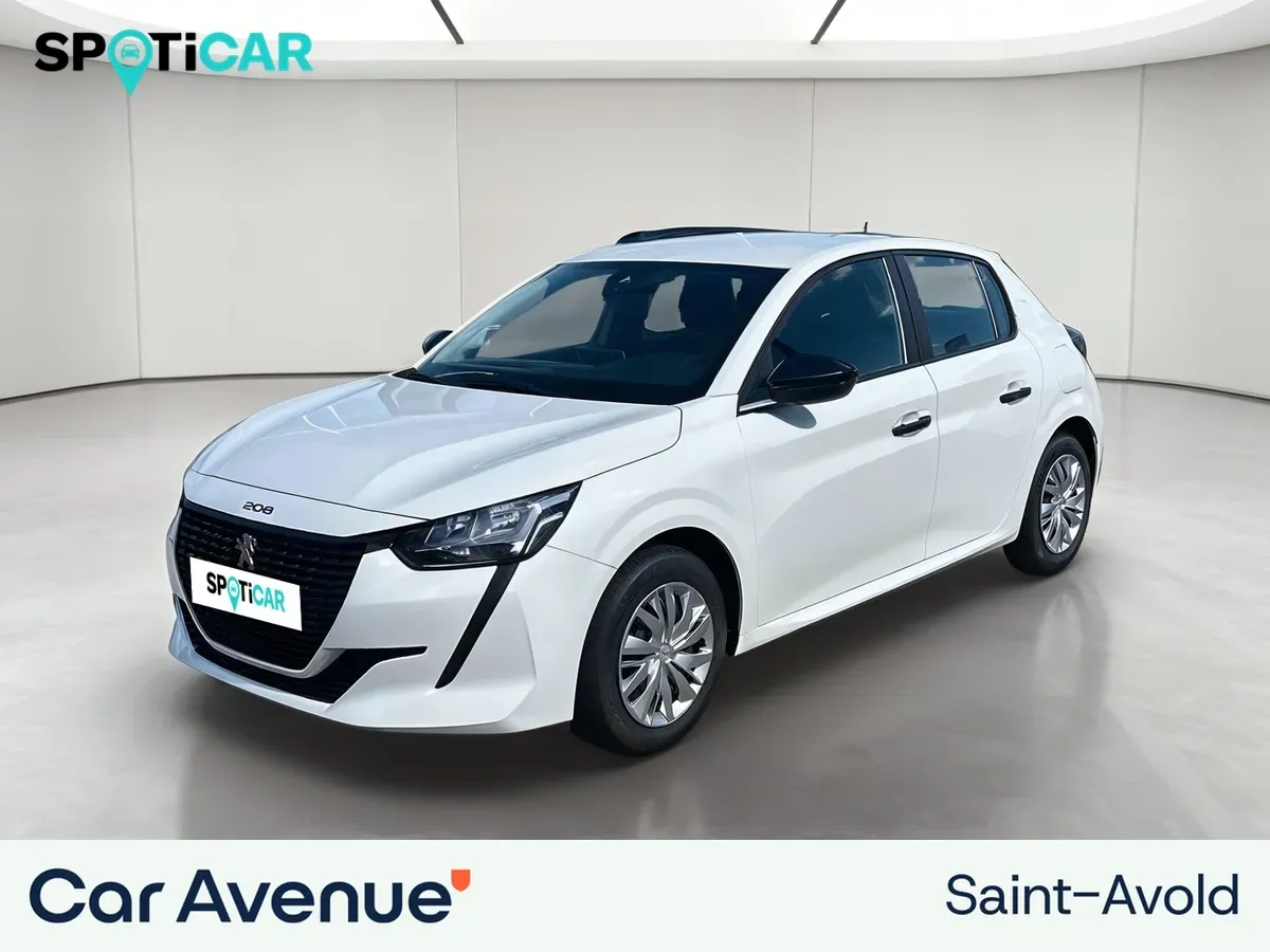 Peugeot 208 Affaire p. opaque blanc banquise d'occasion
