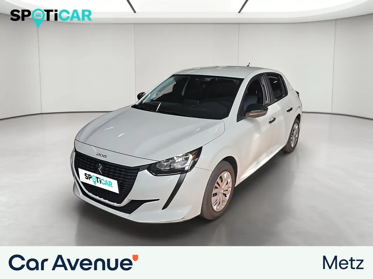 Peugeot 208 Affaire teinte opaque blanc banquise d'occasion