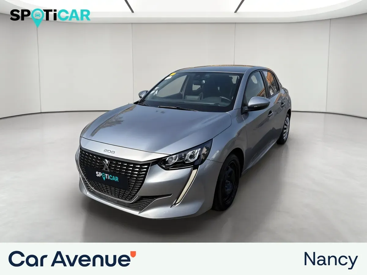 Peugeot 208 BUSINESS gris d'occasion