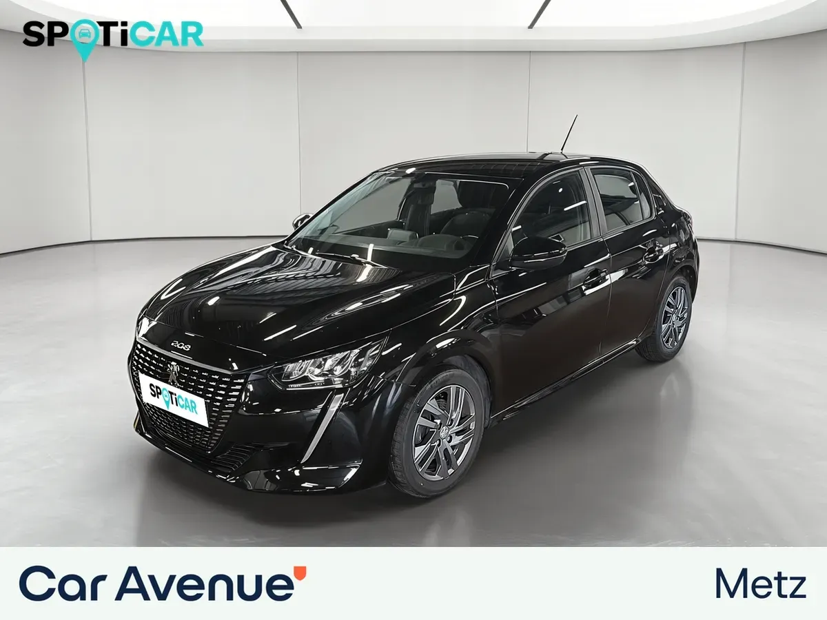 Peugeot 208 BUSINESS noir perla nera (m) d'occasion