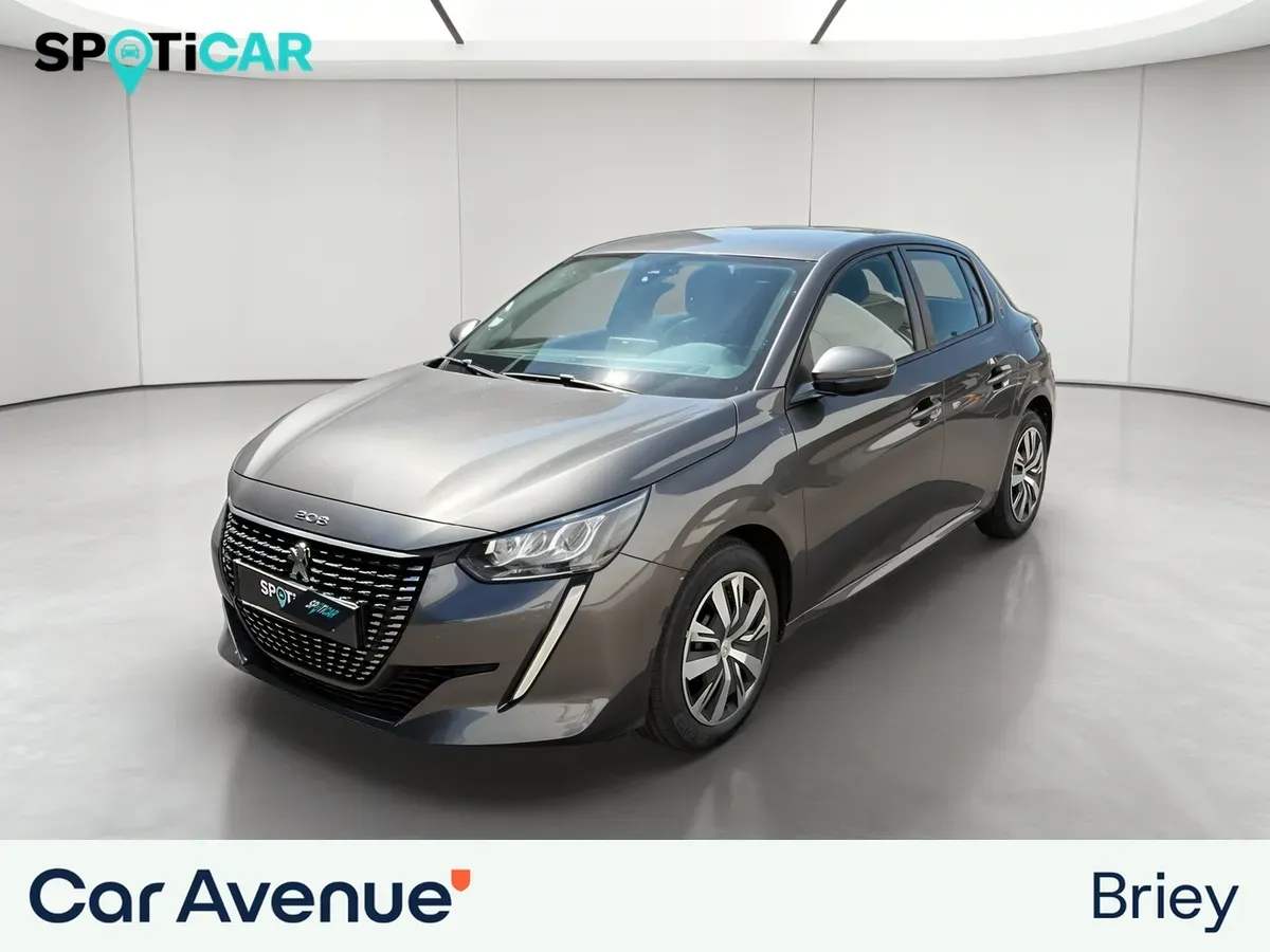 Peugeot 208 BUSINESS gris d'occasion