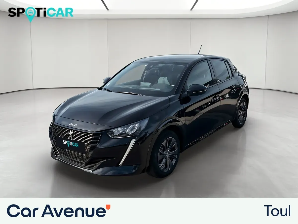 Peugeot 208 noir d'occasion