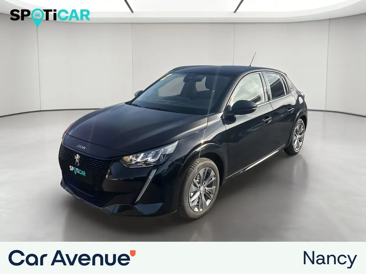 Peugeot 208 noir d'occasion