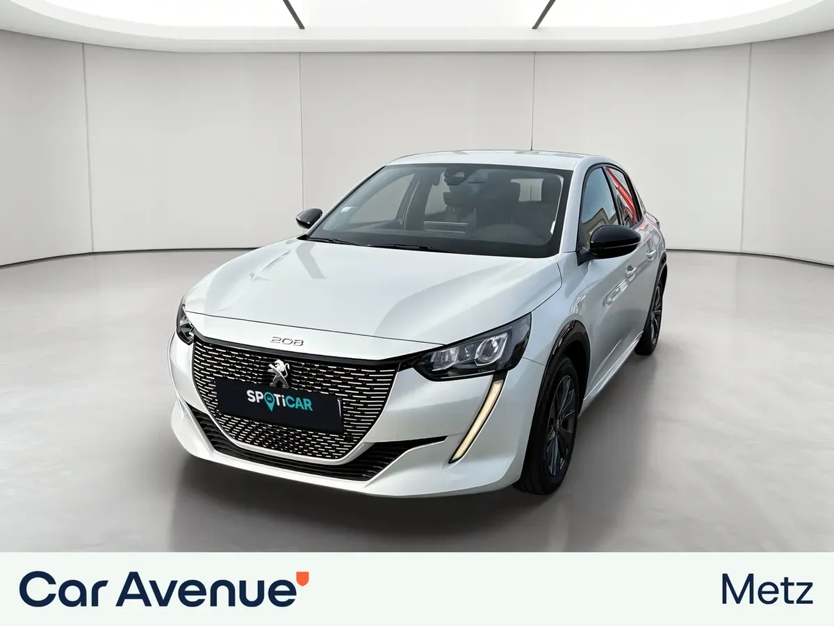 Peugeot 208 teinte spéciale blanc nacré d'occasion