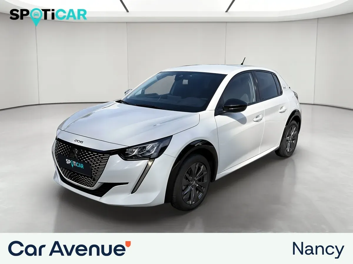 Peugeot 208 blanc d'occasion