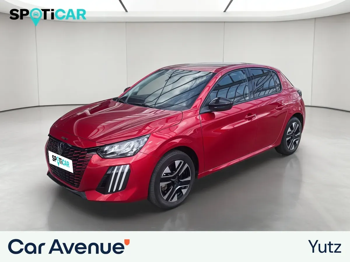 Peugeot 208 teinte spéciale rouge elixir d'occasion